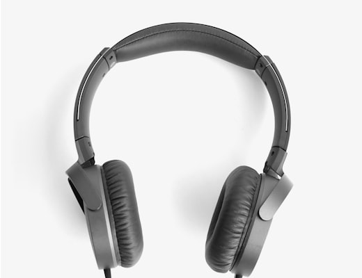 Colorful tech accessories and gadgets